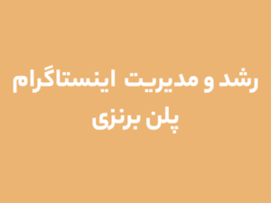 رشد و مدیریت  اینستاگرام پلن برنزی