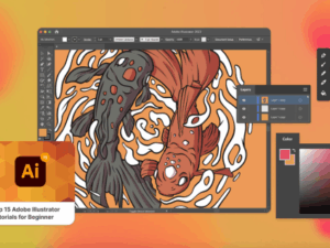آموزش طراحی گرافیکی رویداد با ایلاستریتور